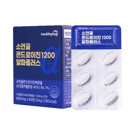 Healthy Hug Chondroitin 1200 Alpha Plus 12 Months / 헬씨허그 소연골 콘드로이친 1200 알파플러스 12개월