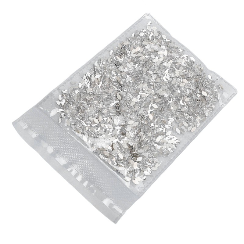 Flatback Rhinestones Decorative Sparkling Portable Nail Art Rhinestone for Clothes