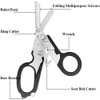 6 in 1 Multitool Plier Shears, Portable Folding Pliers Scissors,
