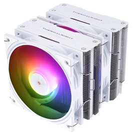 Thermalright Peerless Assassin 120 ARGB White V3 CPU Cooling,Desktop Heatsink Cooler,Dual TL-P12W-S CPU Fans with 2000RPM,6 Heat Pipes CPU Cooling,for AM4/ AM5,Intel LGA1851/1700/1150