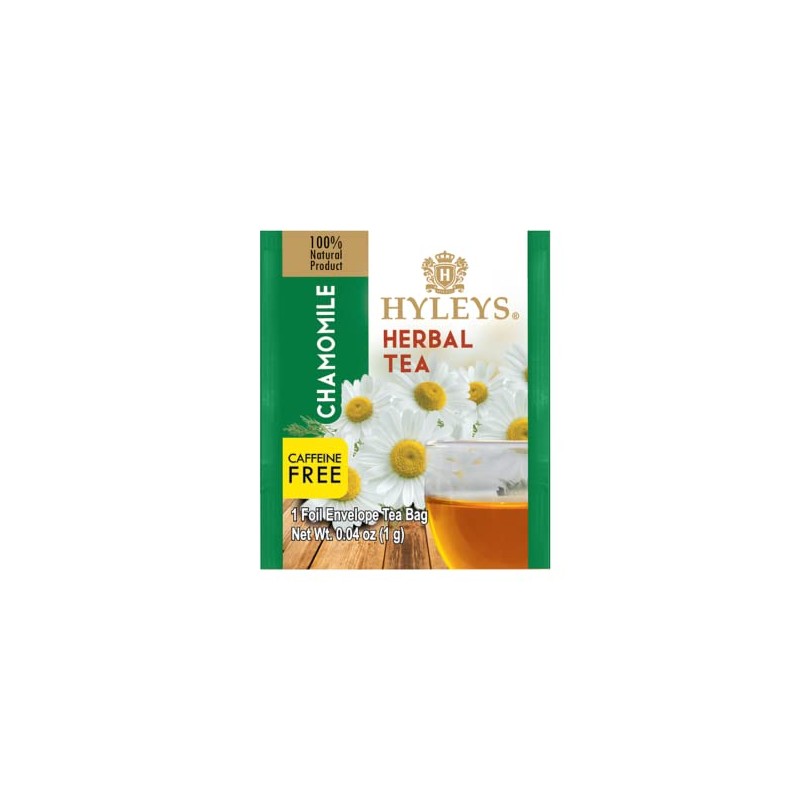 HYLEYS Tea Chamomile Herbal Tea - 25 Count, 1 Pack