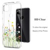 Unov Pixel 4a Case Clear with Design Soft TPU Shock