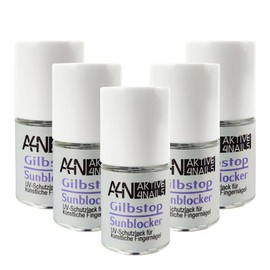 GilbStop / SunBlocker / UV Protection for Natural Nails and Gel Nails (Pack of 5)