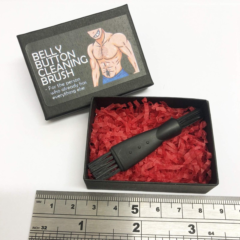 Belly Button Cleaning Brush - Novelty Gift Idea - Ideal