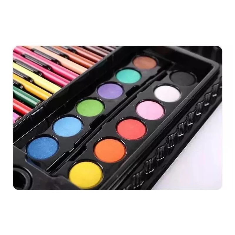 Extreme Beauty Set De Arte Niños Colores Plumones Crayolas Acuarelas