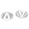 Silver Nursing Cups for Nursing Newborn Breastfeeding Essentials Skin Soothing