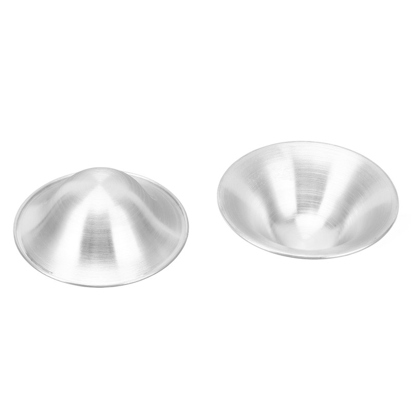 Silver Nursing Cups for Nursing Newborn Breastfeeding Essentials Skin Soothing