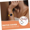 jojofuny 4pcs TPU Watch Protective Covers for Smartwatch Screen Protectors