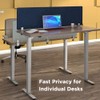VaRoom - Desk Divider; Sound Proof Dividers - Privacy Shields