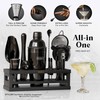 BARE BARREL® Mixology Bartender Kit Bar Set | 16-Piece Cocktail