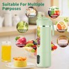 Portable Cordless Blender with Automatic Cleaning Function