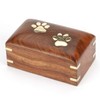 AZQAAN HANDICRAFT Rosewood Cremation Box Pet Urn Peaceful Pet Memorial