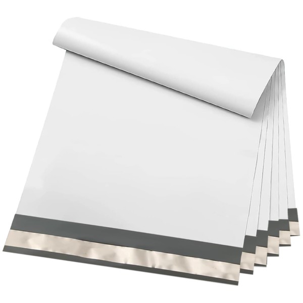 Steinpac Poly Mailers 7.5x10.5 | 100 Pack | Self-Sealing Package