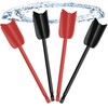 4Pcs Reusable Epoxy Mixer Attachment Durable Paint Epoxy Mixer Paddles