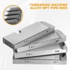 Comphic 4-Pack 47770 Pipe Threader Set for,High-Speed Threading Dies for