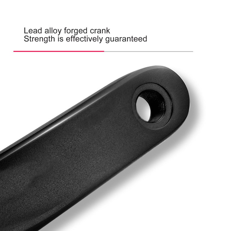 Mountain Bike Crank Arm Set Hollow One Piece Positive Negative