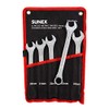 Sunex 9605MA - Juego de llaves combinadas métricas con panel
