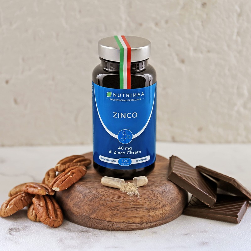 Zinco Citrato | 12,5 Mg Di Zinco Elemento Per Capsula