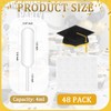Glenmal 48 Sets 4ml Graduation Cupcakes Pipettes, Plastic Pipettes Dropper