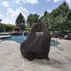 Dyna-Glo DG1382CSC Vertical Offset Charcoal Smoker Grill Cover, Fits Size