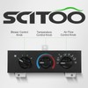 SCITOO Climate Control Module AC Heater Control Panel 1998-2003 for