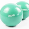 Komodo Weighted Toning Balls - Soft Pilates Yoga Training Pair