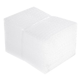 High-PQ Bubble Pouches Wrap, Clear Not Self-Seal Bubble Out Bags with Double Walled Cushioning, Ideal for Packing, Shipping, Storage, Moving (50PCS-6x8Inches)
