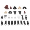 100-Piece Oscillating Saw Blades Set, Multifunctional Tool Saw Blades Kit,