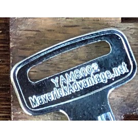 Maverick 3 keys for YAMAHA Golf Cart 8002 ONLY for PTV 2010+ (10+) Ignition Key ONLY