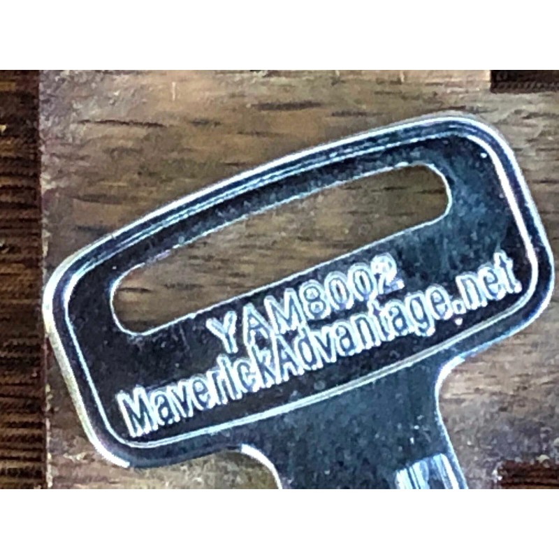 Maverick 3 keys for YAMAHA Golf Cart 8002 ONLY for