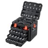 230-Piece Auto Repair Tool Set Mechanics Kit with 1/4\" 3/8\"