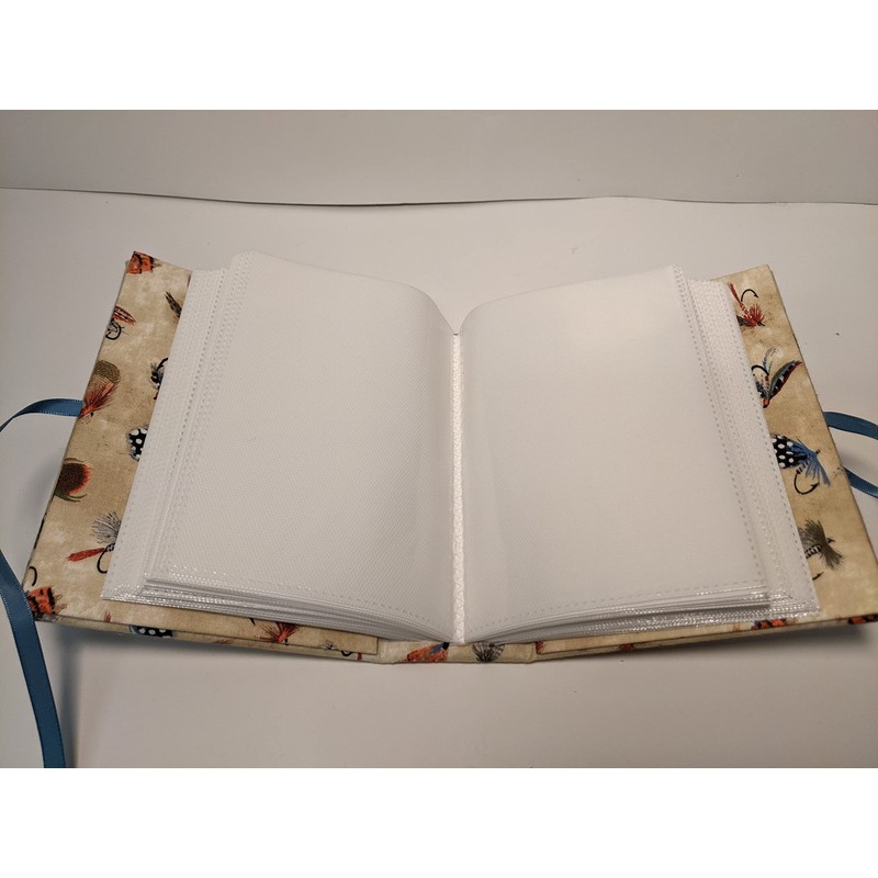 Fishing Photo Album- Holds 100 4x6 Photos - Handmade