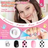 SAVILAND Children's Press On Nails - 7 Pack Children's Nails