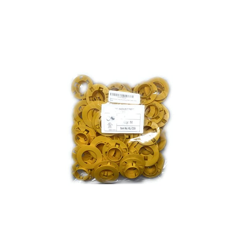 Polypropylene Bushing for Metal Studs - Protects Wire Insulation from