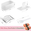 Spam Musubi Mold, 4 Pcs Musubi Maker Kit Spam Slicer