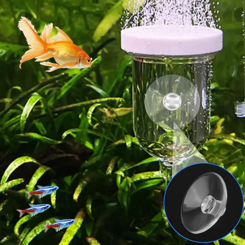 30 Pcs Aquarium Suction Cups with 30 Pcs Adjustable Zip