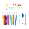 Crochet Hooks Set Multifunctional Handcrafted DIY Ergonomic Crochet Knitting Needles