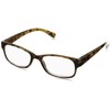 Sight Station Women's Heather Reading Glasses, Golden Tortoise, 52 mm