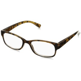 Sight Station Women's Heather Reading Glasses, Golden Tortoise, 52 mm