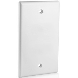 Mediabridge™ Blank Wall Plate (White) - 5 Pack (Part# 51W-100-5PK)