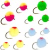 12 Glo Bug Egg Pro Pack 2, Fly Fishing Egg