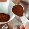 COM-FOUR® 2 x Coffee Scoops Made of Stainless Steel -