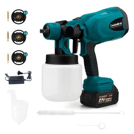 Cordless Paint Sprayer | Efficient Spraying Tool|1200W high Power+3 Types of nozzles
