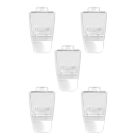 Clear Remote Control Hook (cradle only) 5 pack Great hook that can be removed cleanly and can be washed with water and reuse! Create a designated seat for the remote control! This product is only