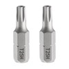 sourcing map 2pcs T25H Torx Screwdriver Bit 1/4" Hex Shank