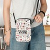 WZMPA Funny Euchre Crossbody Bag Euchre Game Lover Gift I'd