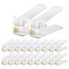 CiBiZi Clear Shoe Slots Organizers 20Pack Shoe Stacker Organizer for