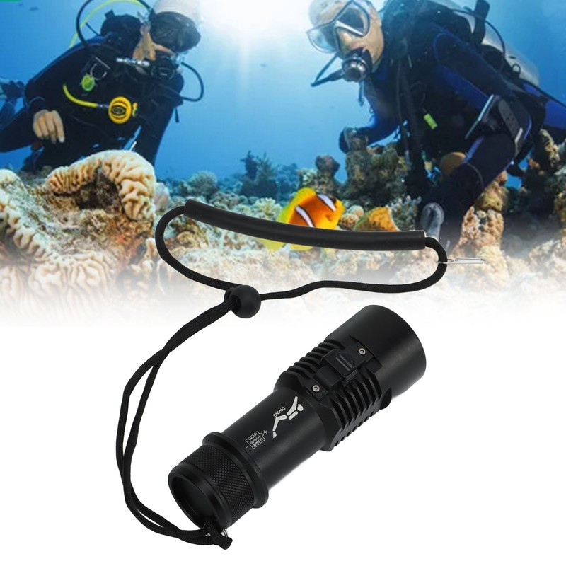 Diving Light IPX8 Waterproof 1500LM White Yellow Lighting Super Bright