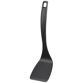 Suncraft Mini Turner Spatula, Fiberglass Reinforced Nylon, Dishwasher Safe, Black GF-14B