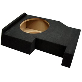 American Sound Connection - Compatible with 2014-2018 Chevy Silverado Crew Cab Kicker Comp C12 Single 12 Sub Box Enclosure